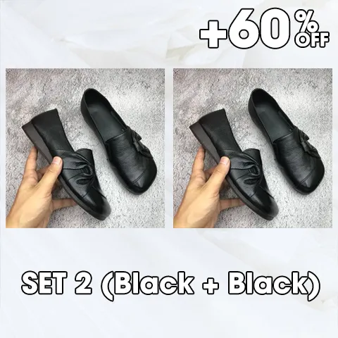 Women’s Leather Soft-soled Non-slip Shoes