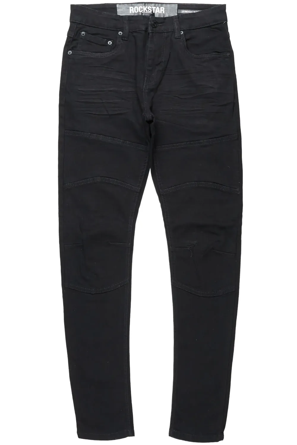 Milo Jet Black Stretch Jean