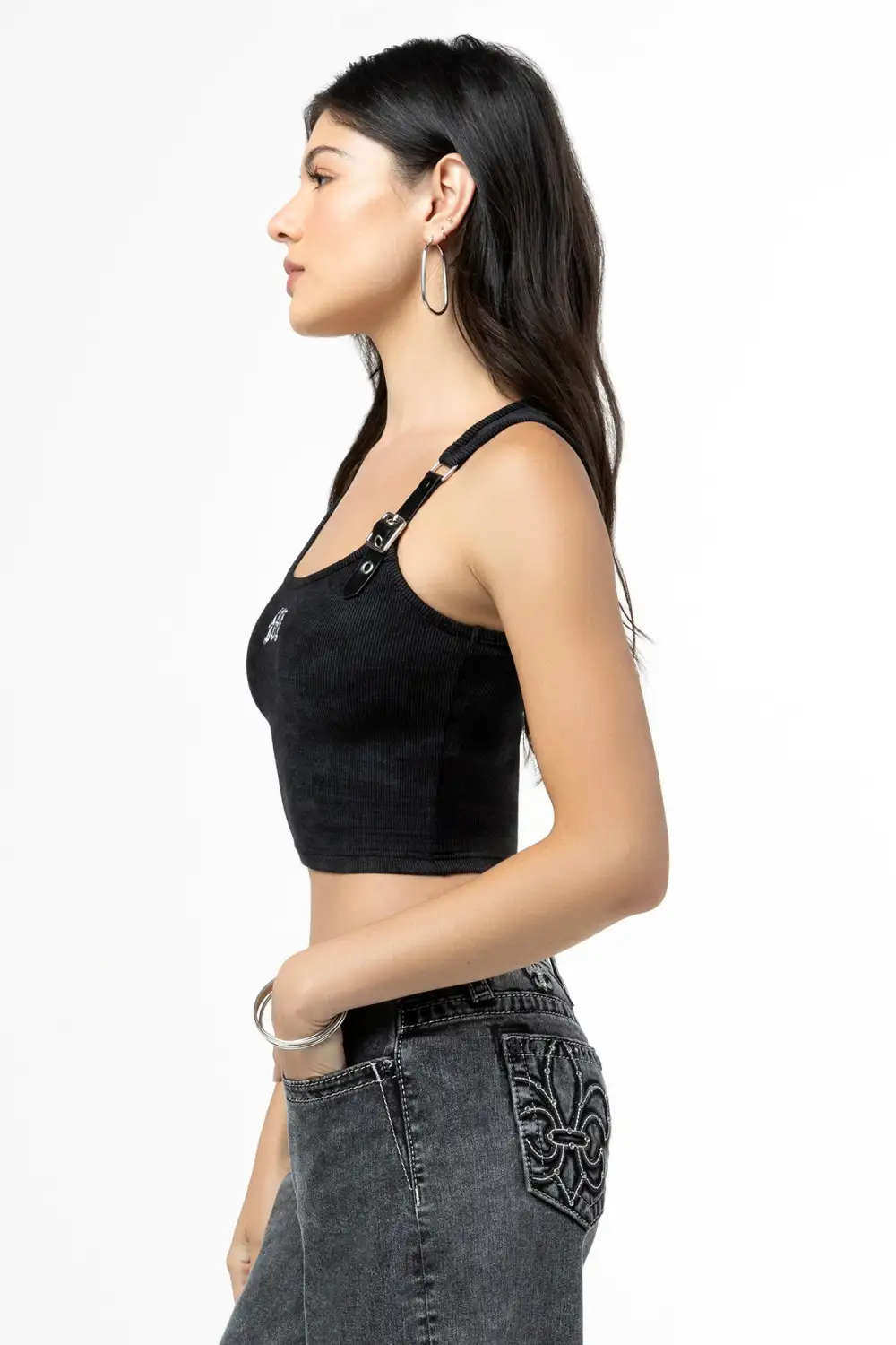 Lohan Buckle Tank Top