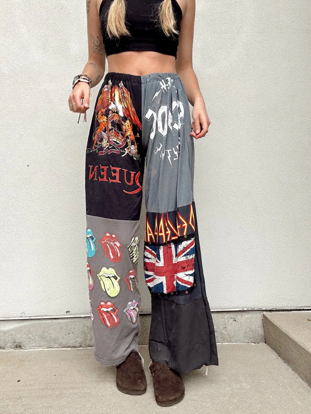 QUEEN BAND TEE PANTS