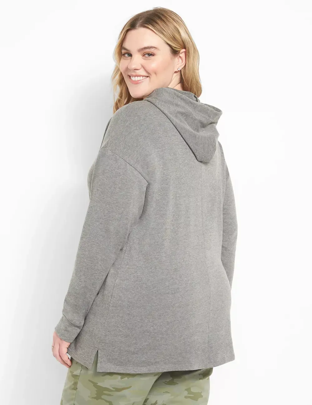 Woodstock Graphic Drop-Shoulder Hoodie Tunic