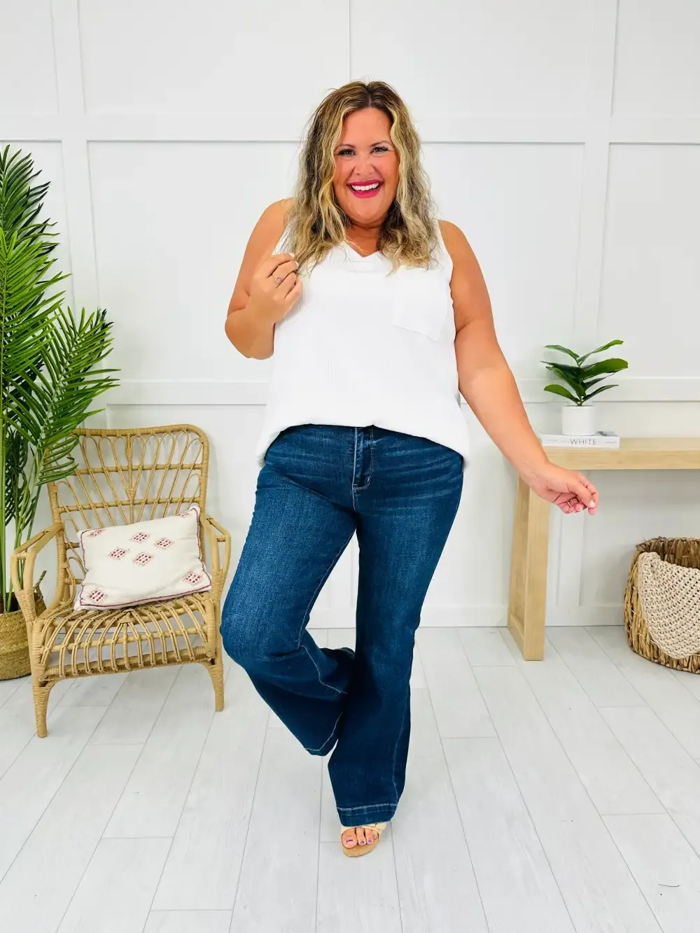 Judy Blue Polished Perfection Trouser Flares