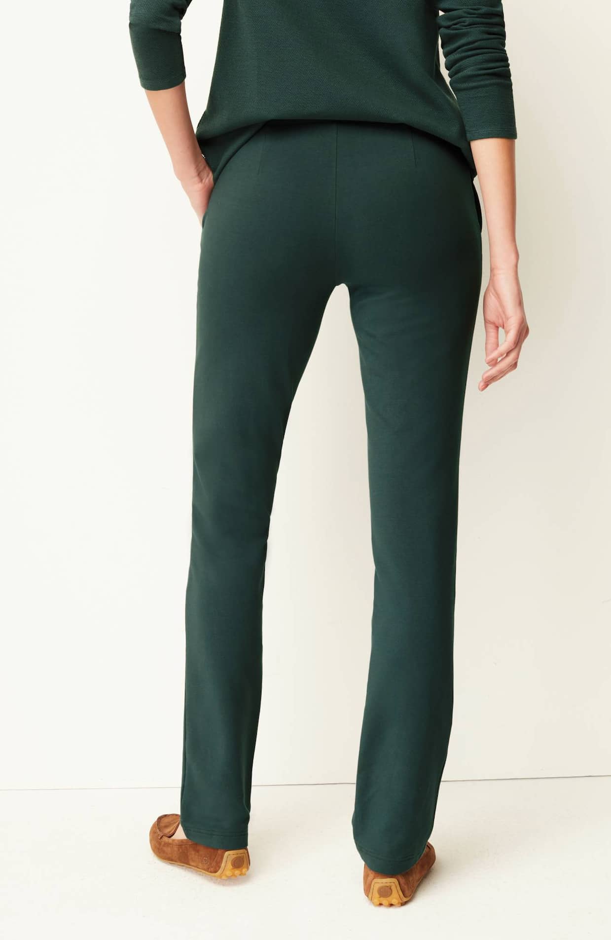 pure jill affinity slim-leg pants