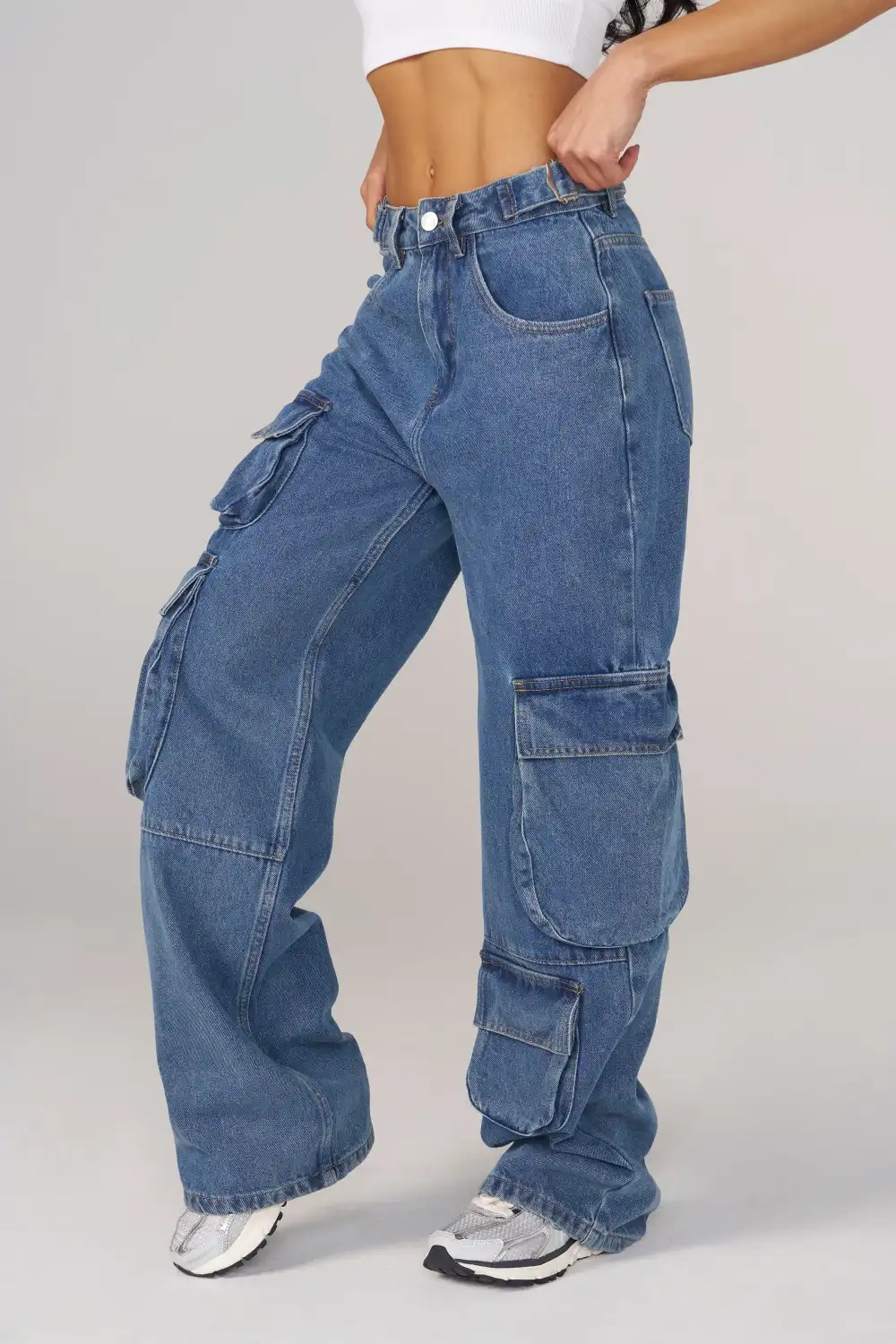 W242 Straight Leg Cargo Jeans