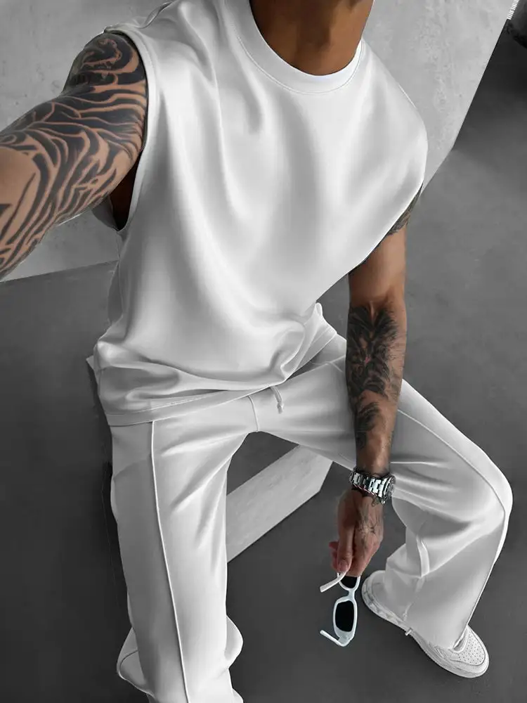 Modern Comfort Tank Top Pants Set