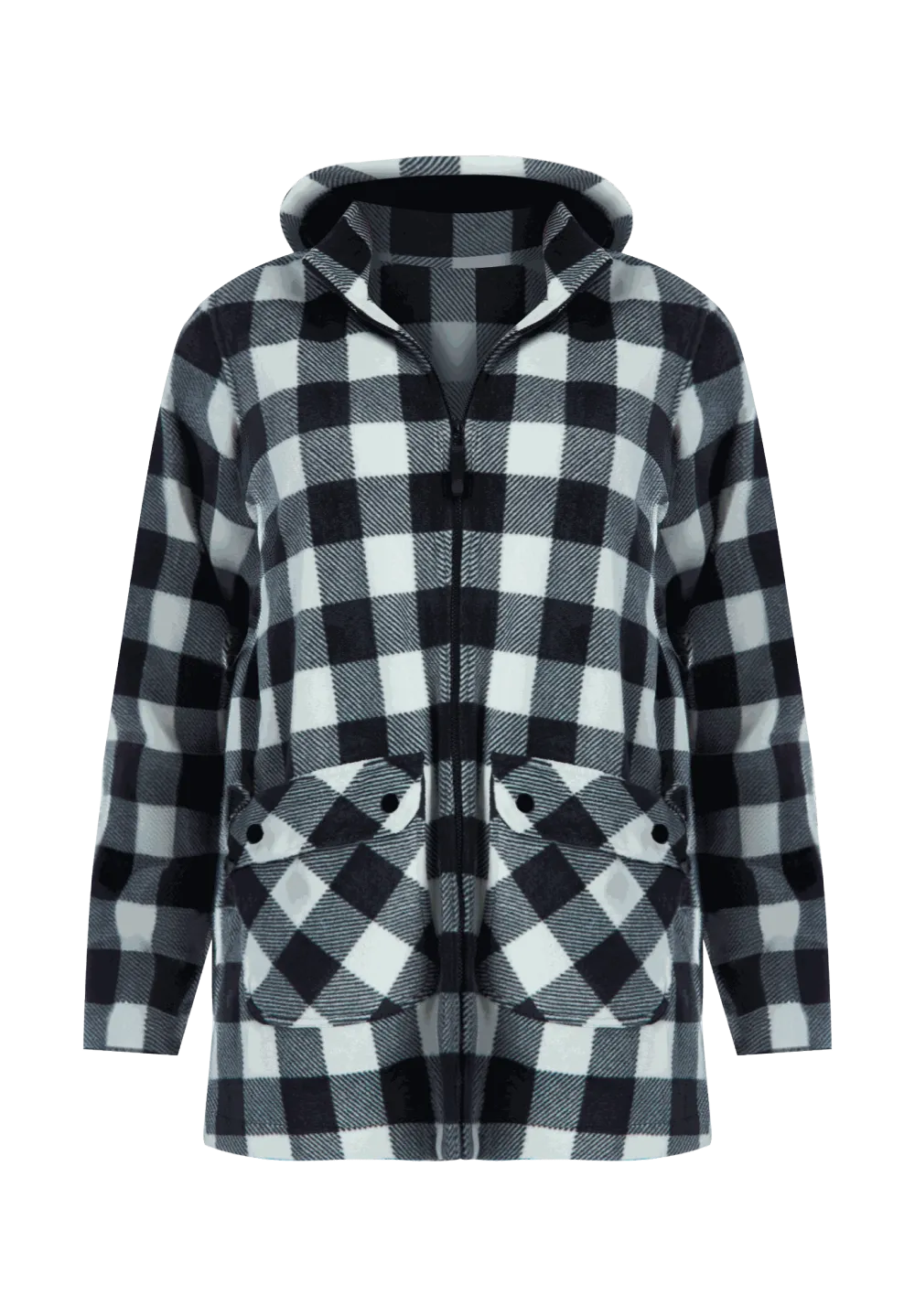 Hooded Fleece Coat