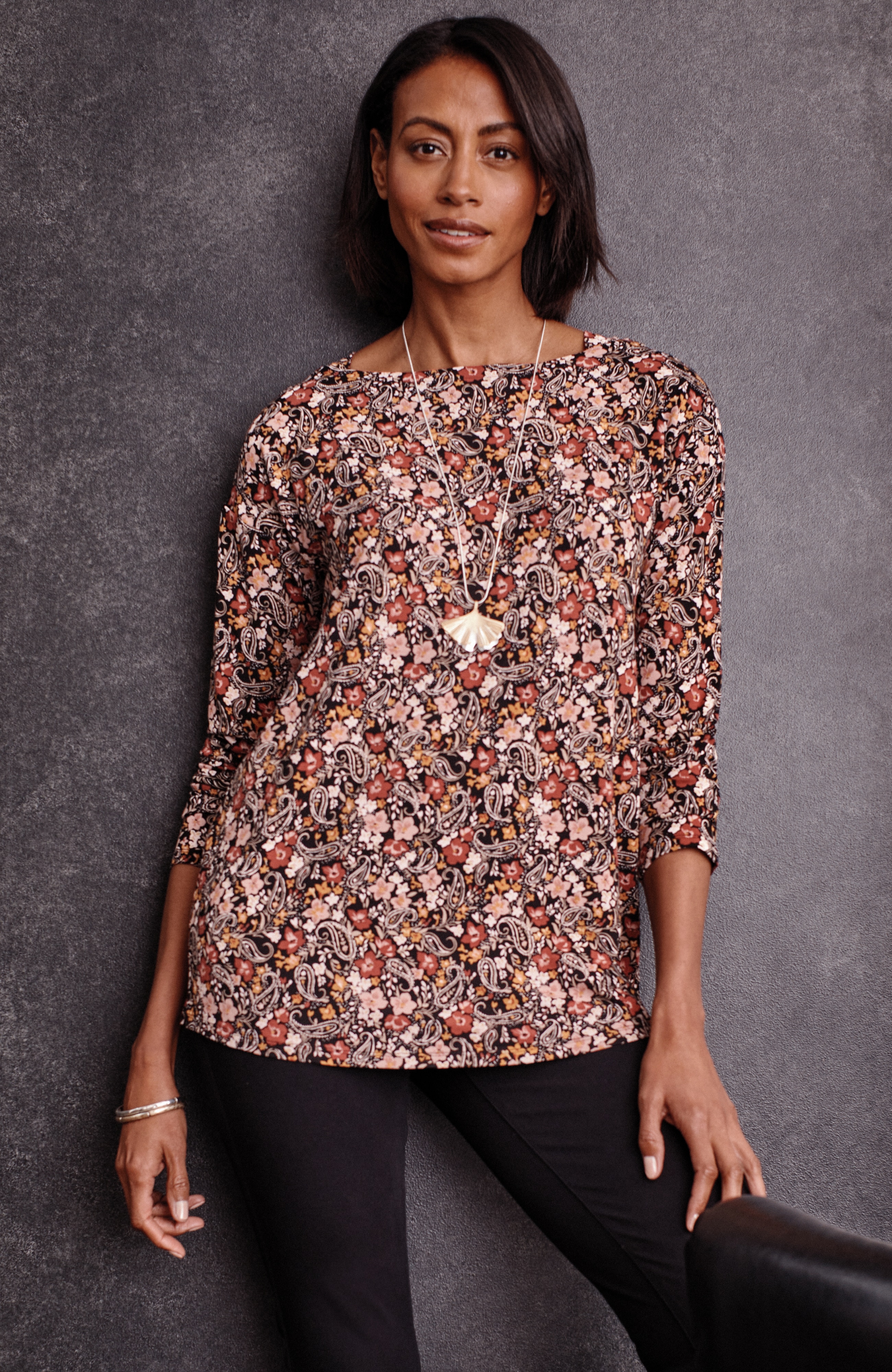 Wearever Boat-Neck Top