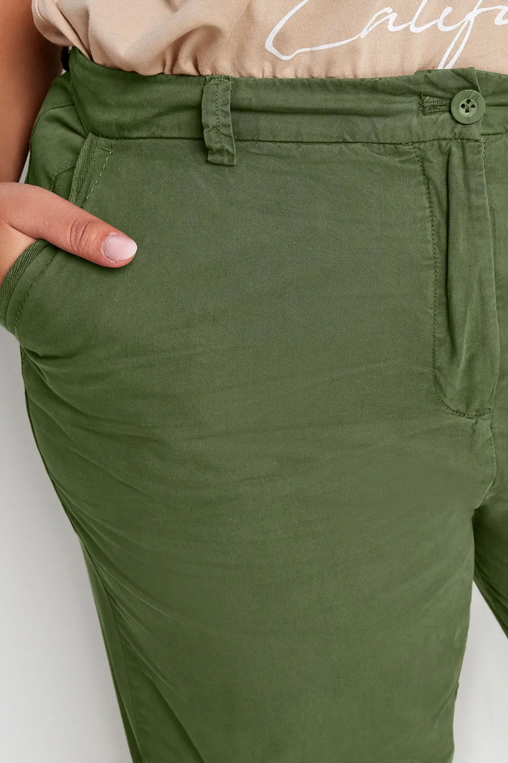 YOURS Curve Dark Blue Straight Leg Chino Trousers