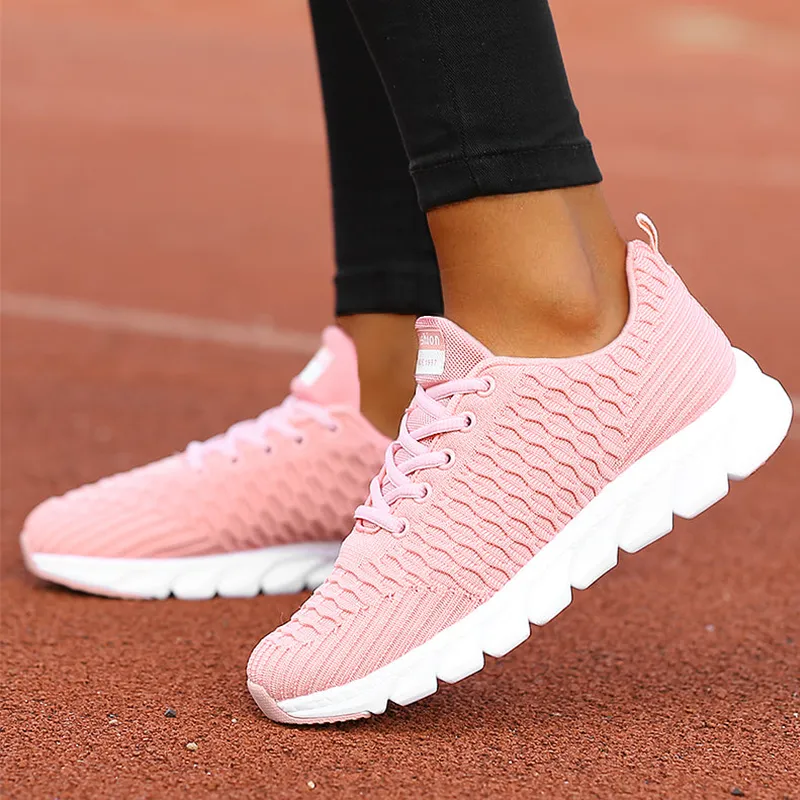 Slip On Walking Shoes Non Slip Running Shoes Breathable Lightweight Gym Sneakers