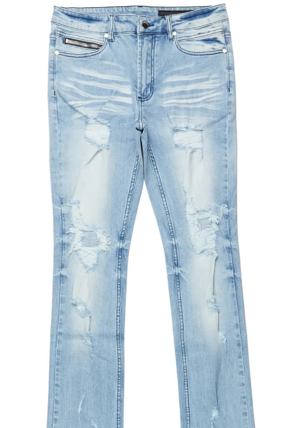 Jaiir Blue Super Stacked Jean