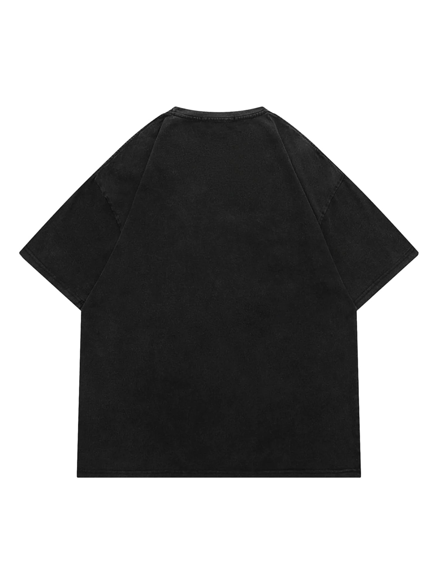 Abstract Portrait Print T-shirt - 1619