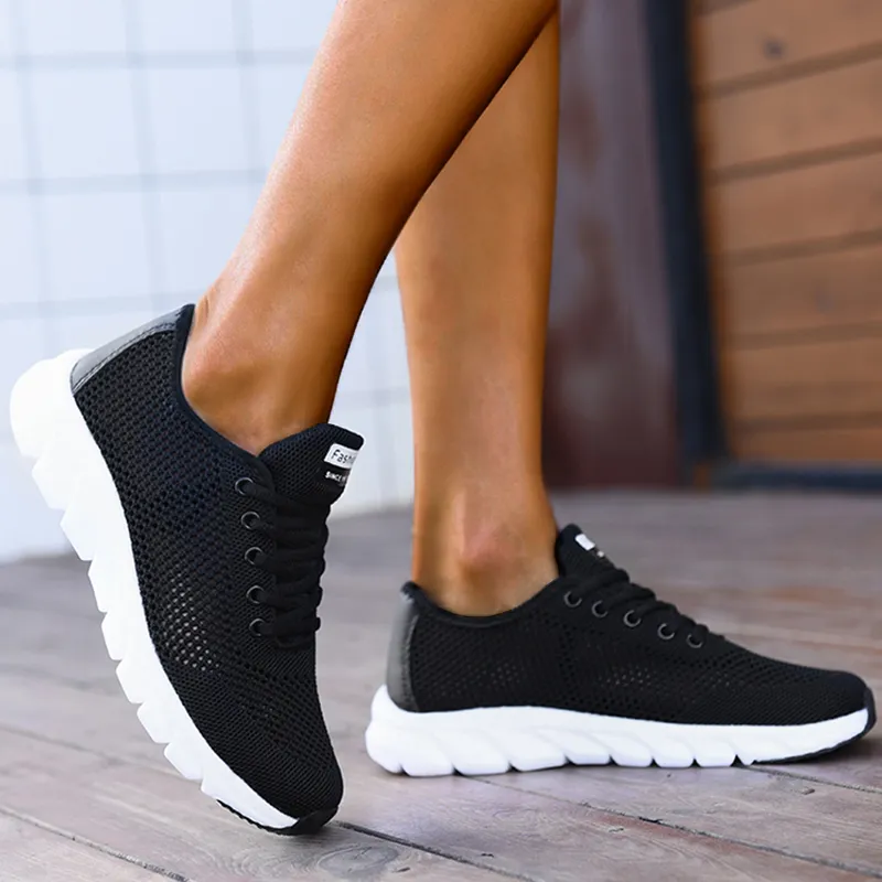 Slip On Walking Shoes Non Slip Running Shoes Breathable Lightweight Gym Sneakers
