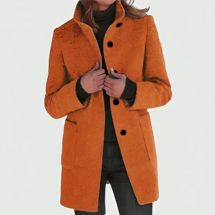 Marisse | Classic Wool Blend Coat