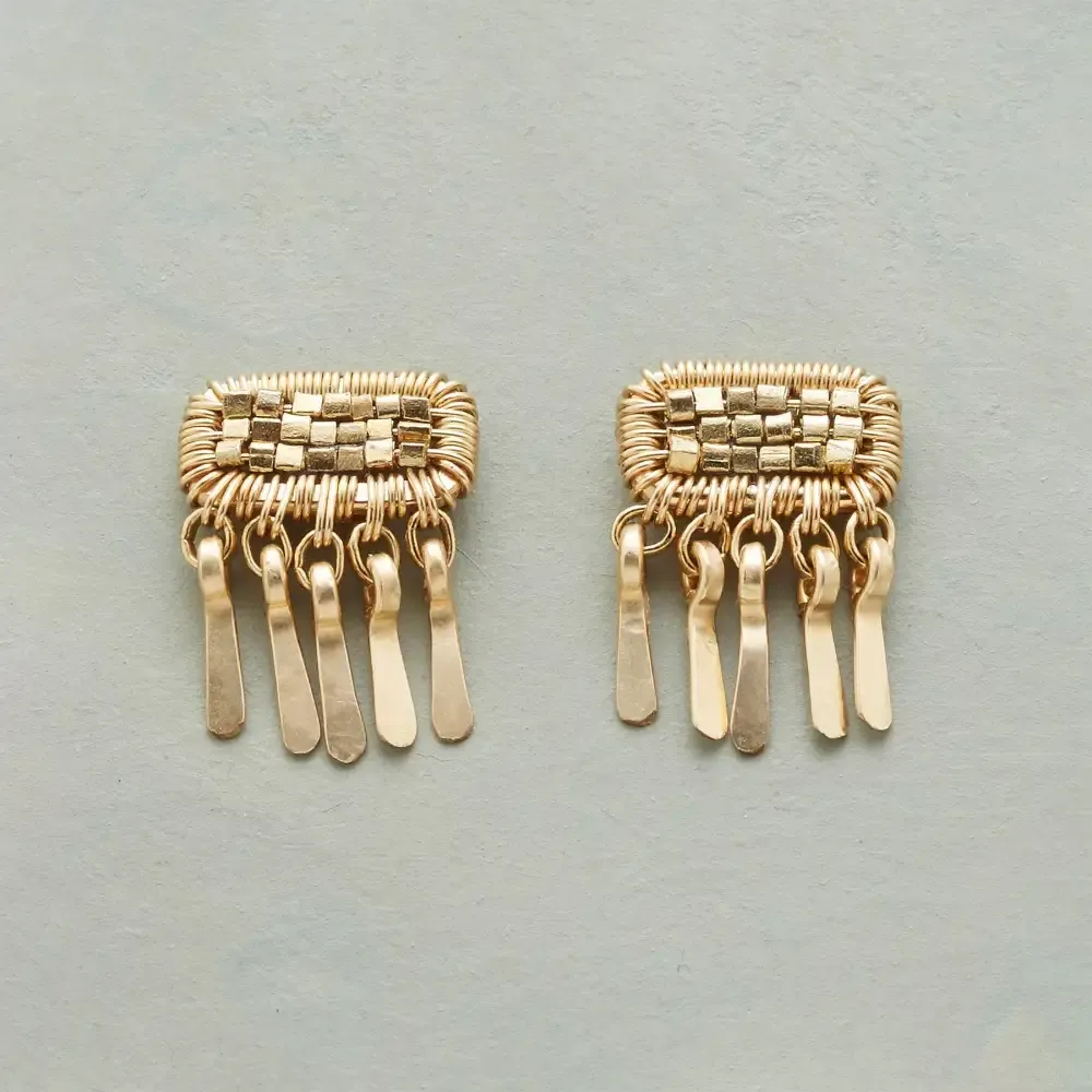Patch Of Gold Earrings