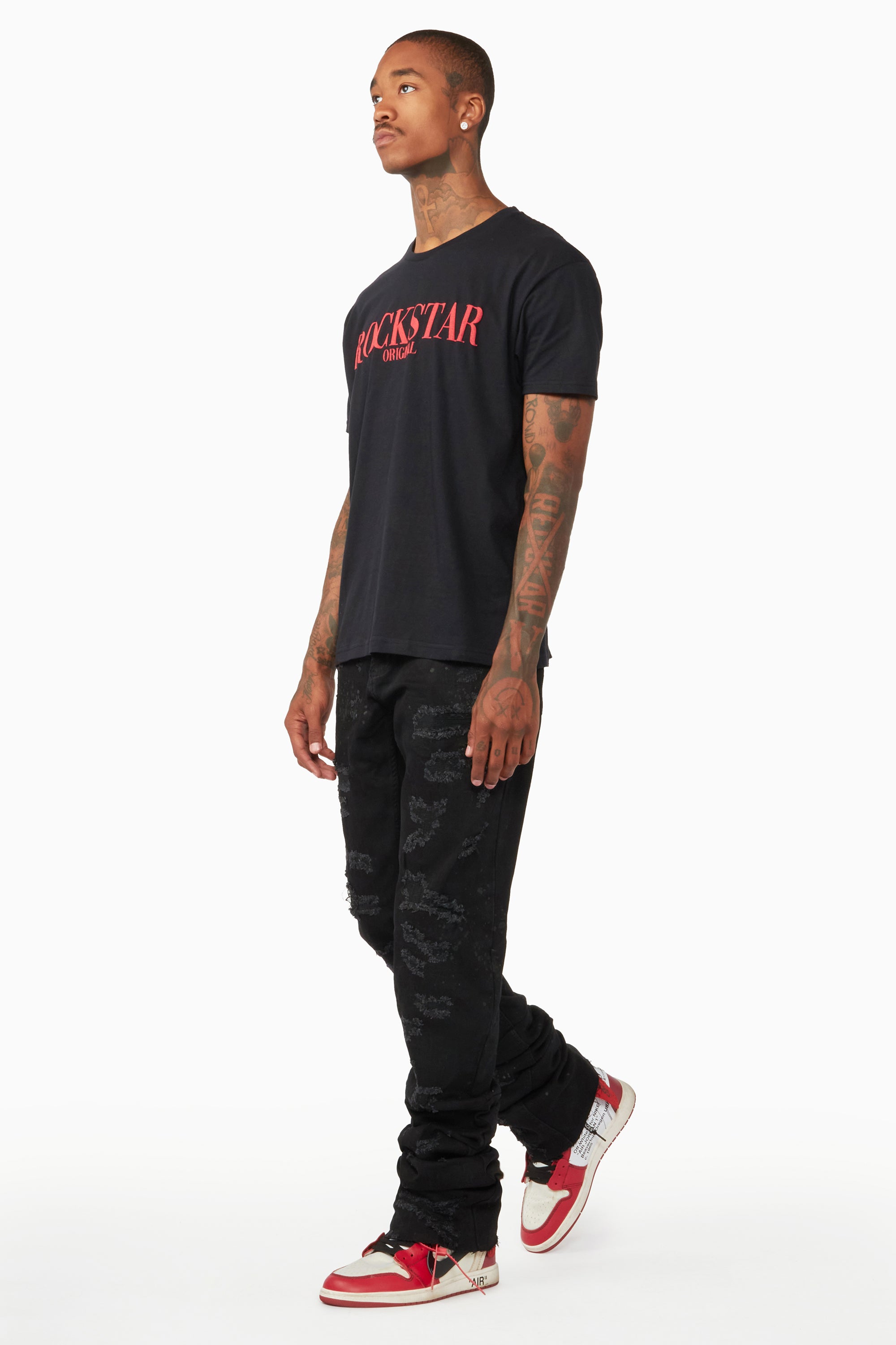 Trevi & Octavio Black/Red Super Stacked Bundle Set