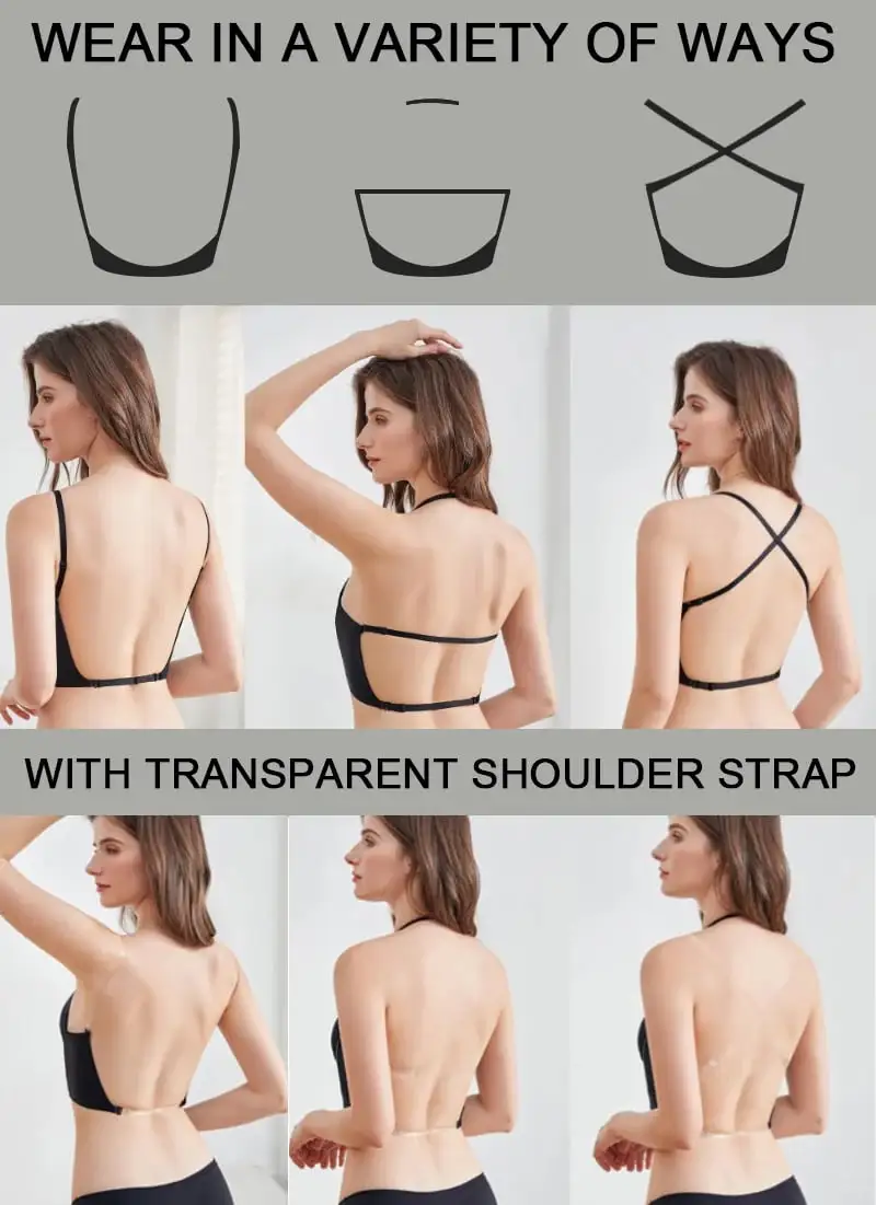 Sale 49% OFF🔥 2023 New Arrival Backless Strapless Adhesive Invisible Bra