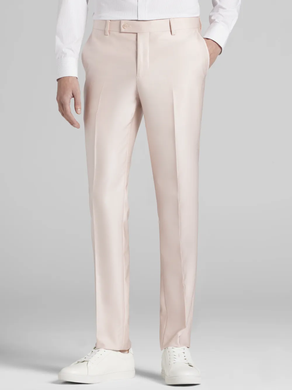 Egara Skinny Fit Shiny Suit Pants