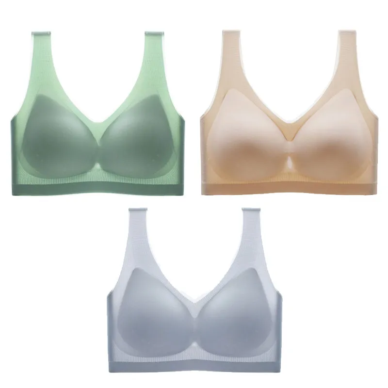 Plus Size Ultra-thin Ice Silk Bra(New Arrival)