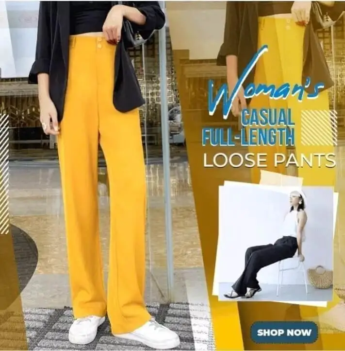 49% OFF🎉WOMAN'S CASUAL FULL-LENGTH LOOSE PANTS