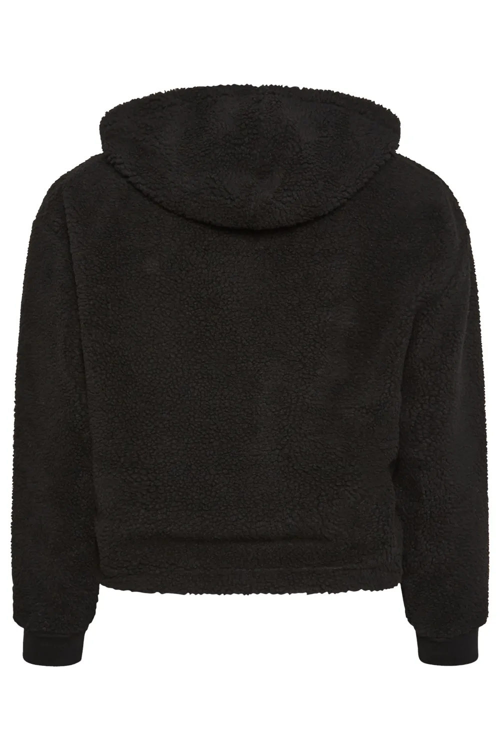YOURS Curve Grey Camo Print Cropped Fleece Hoodie