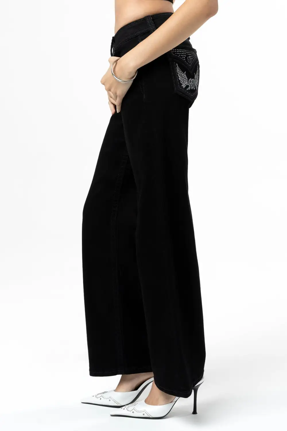 Angelline Wide Leg Jeans