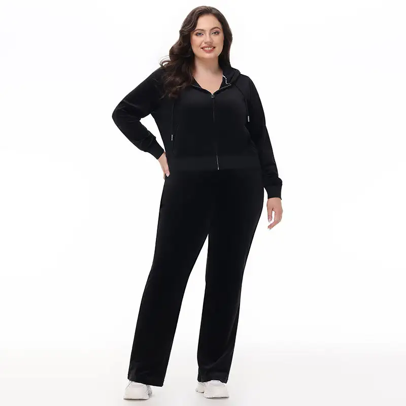 Technicolor Big Bling Velour Track Pants