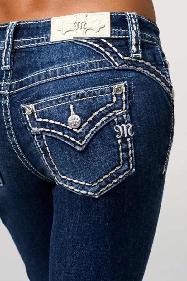Raleigh Stitched Bootcut Jeans