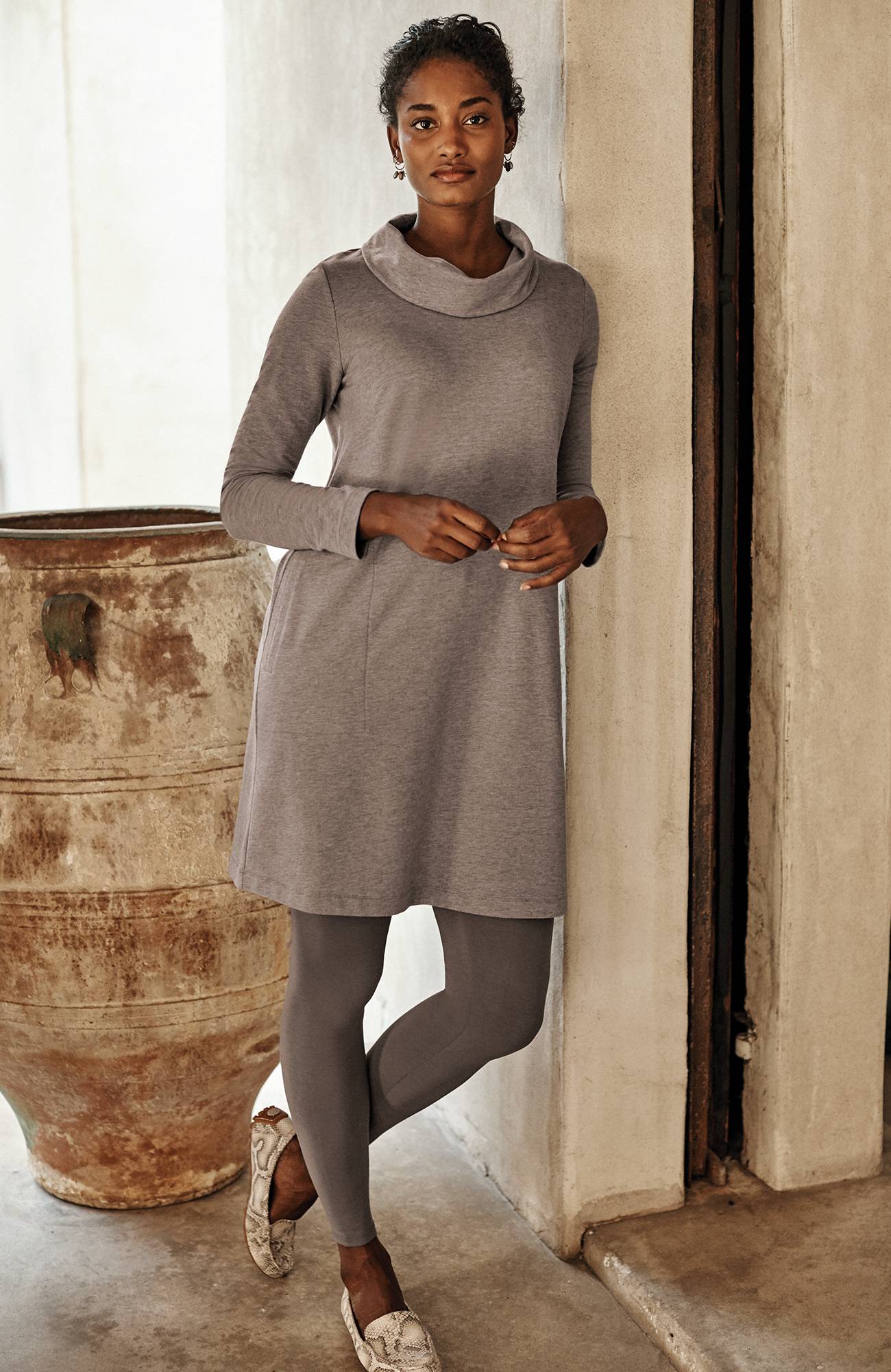 pima ankle-length leggings