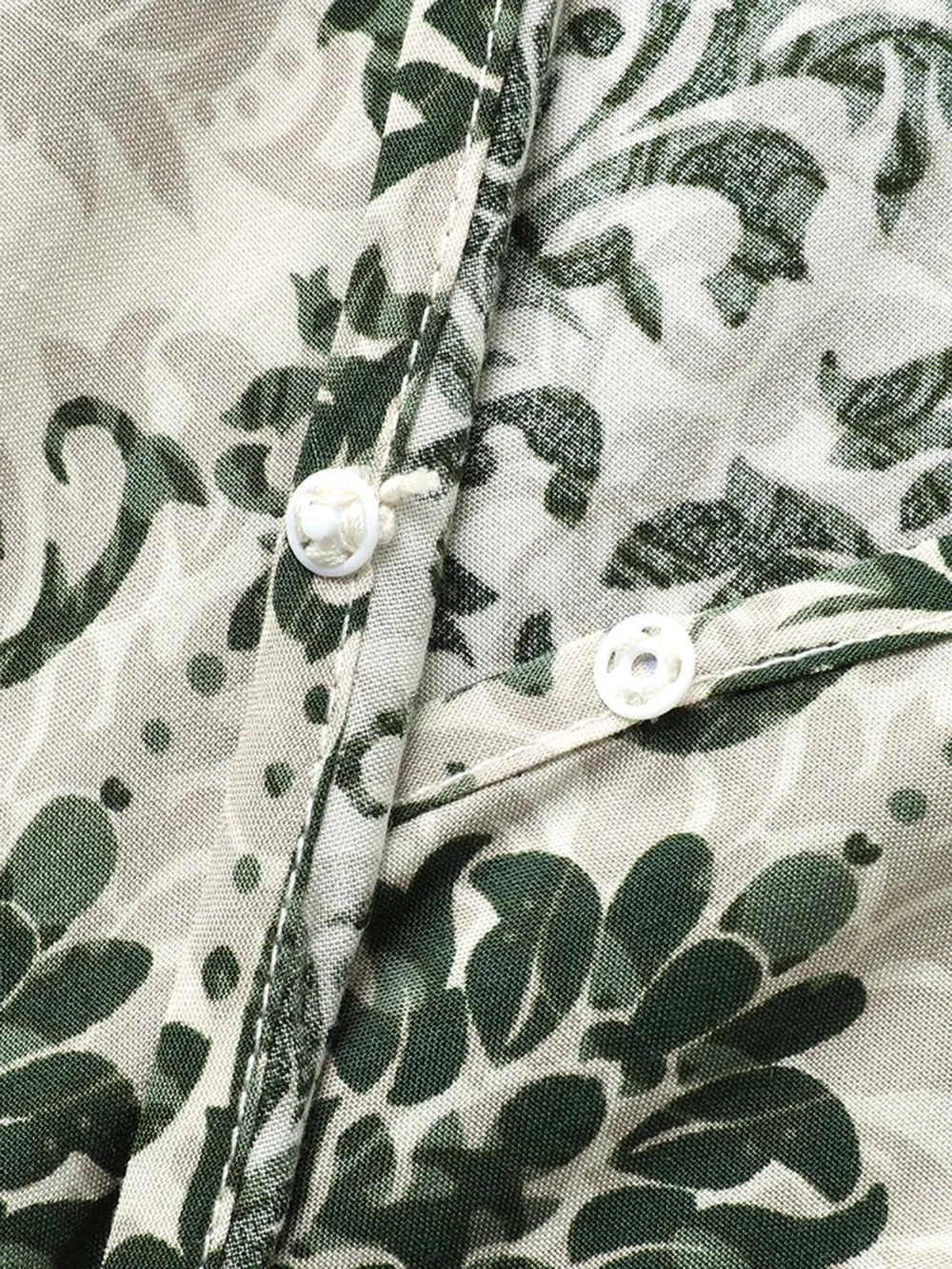 Damask Print Surplice Sleeveless Midi Dress