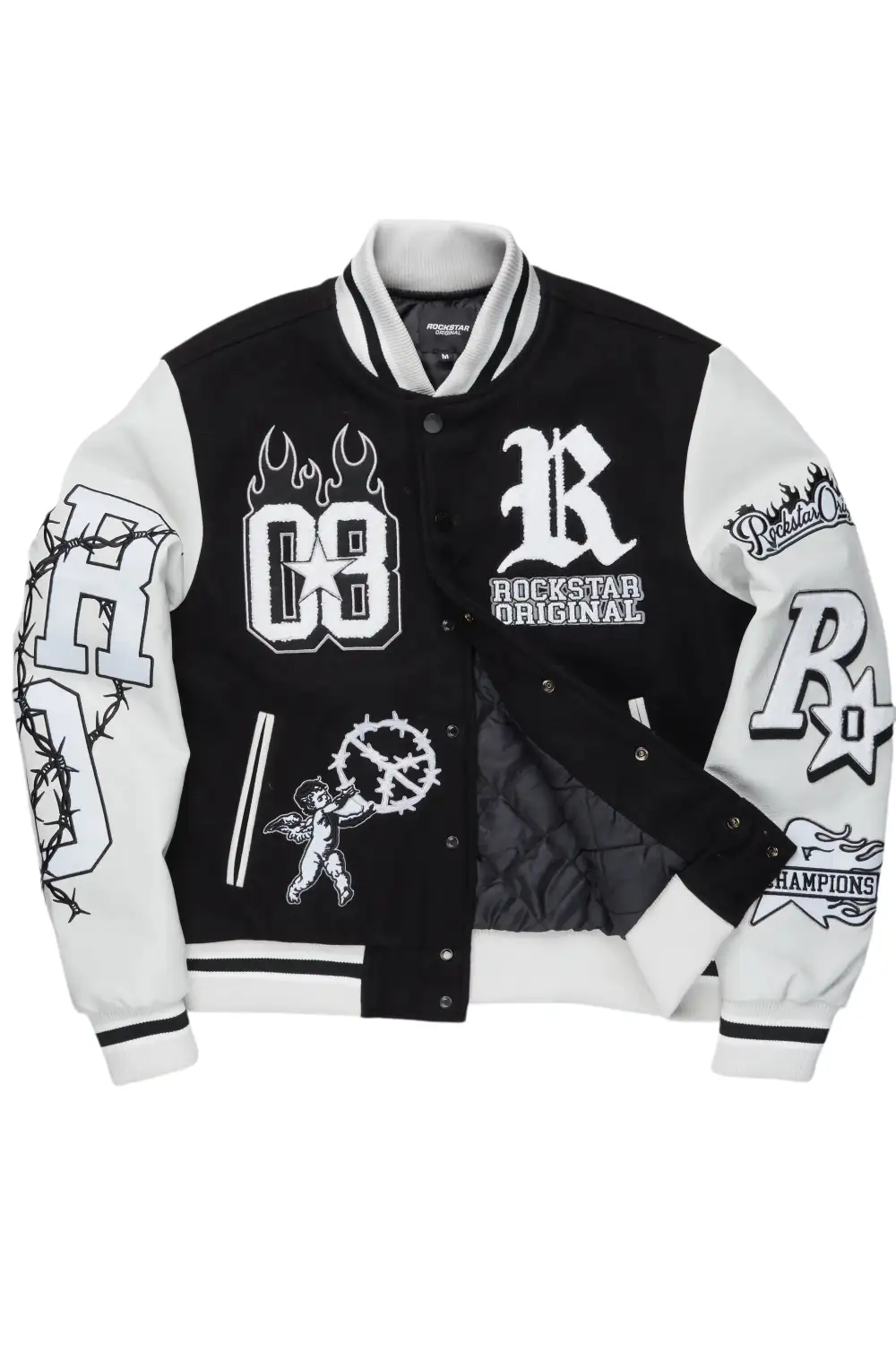 Rune Black Varsity Jacket
