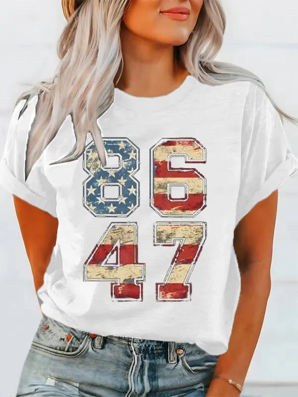 Women'S T-Shirt Women'S 8647 Waffle Crew Neck T-Shirt Pure Cotton Short Sleeves