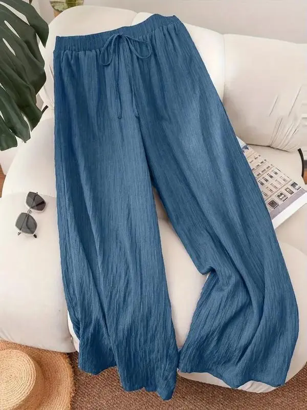 Women's Casual Wide Leg Pants – Comfy, Loose Fit Trousers for All Seasons