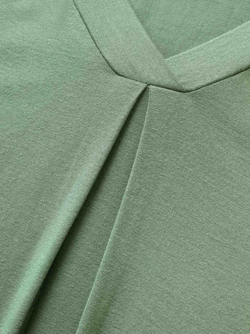 Supersoft Essentials Ruffle Layered Sleeve Pleated T-shirt