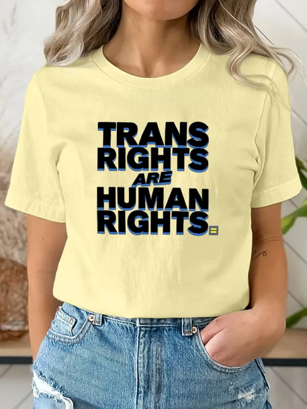 Trans Rights Are Human Rights T-Shirt