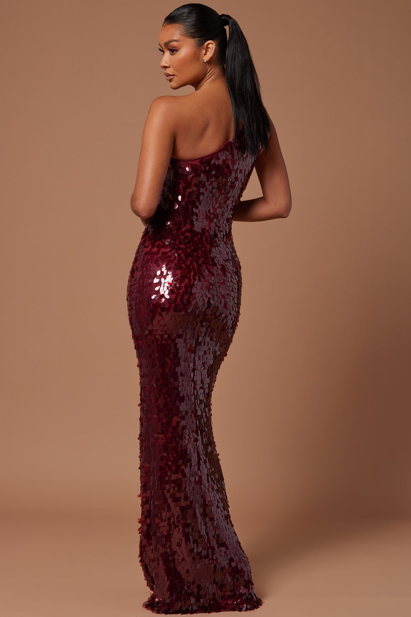 Karmen Payette Gown - Wine
