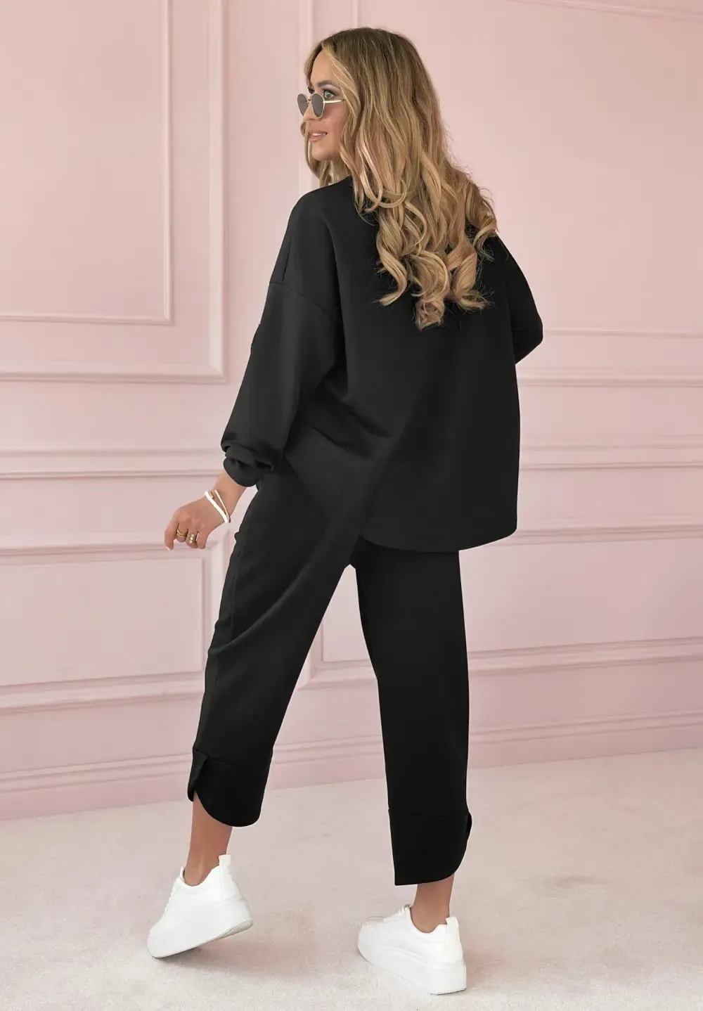 Tracksuit with patches From My Own Pink/Black