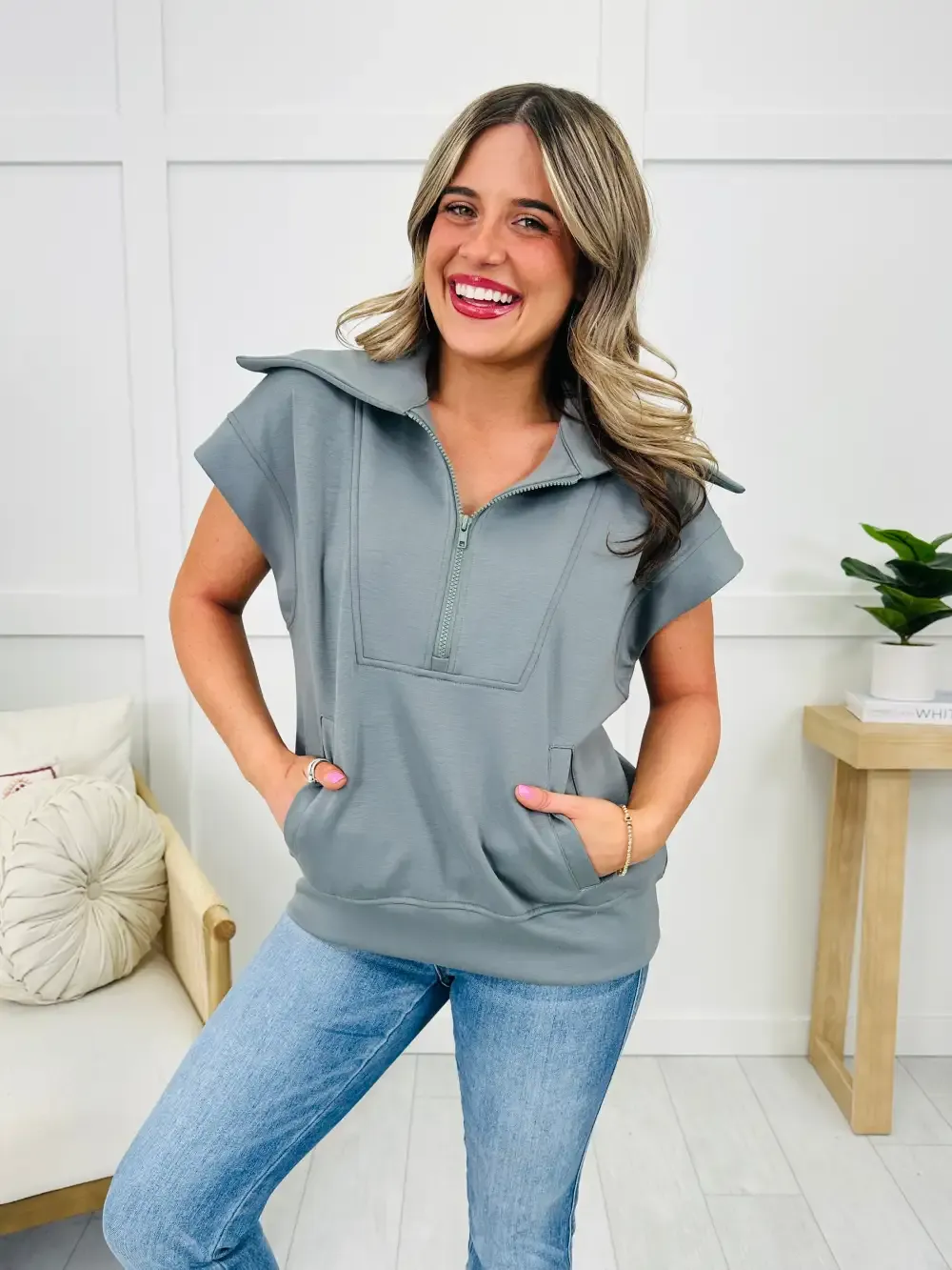 Super Scuba Short Sleeve Pullover- Multiple Colors!