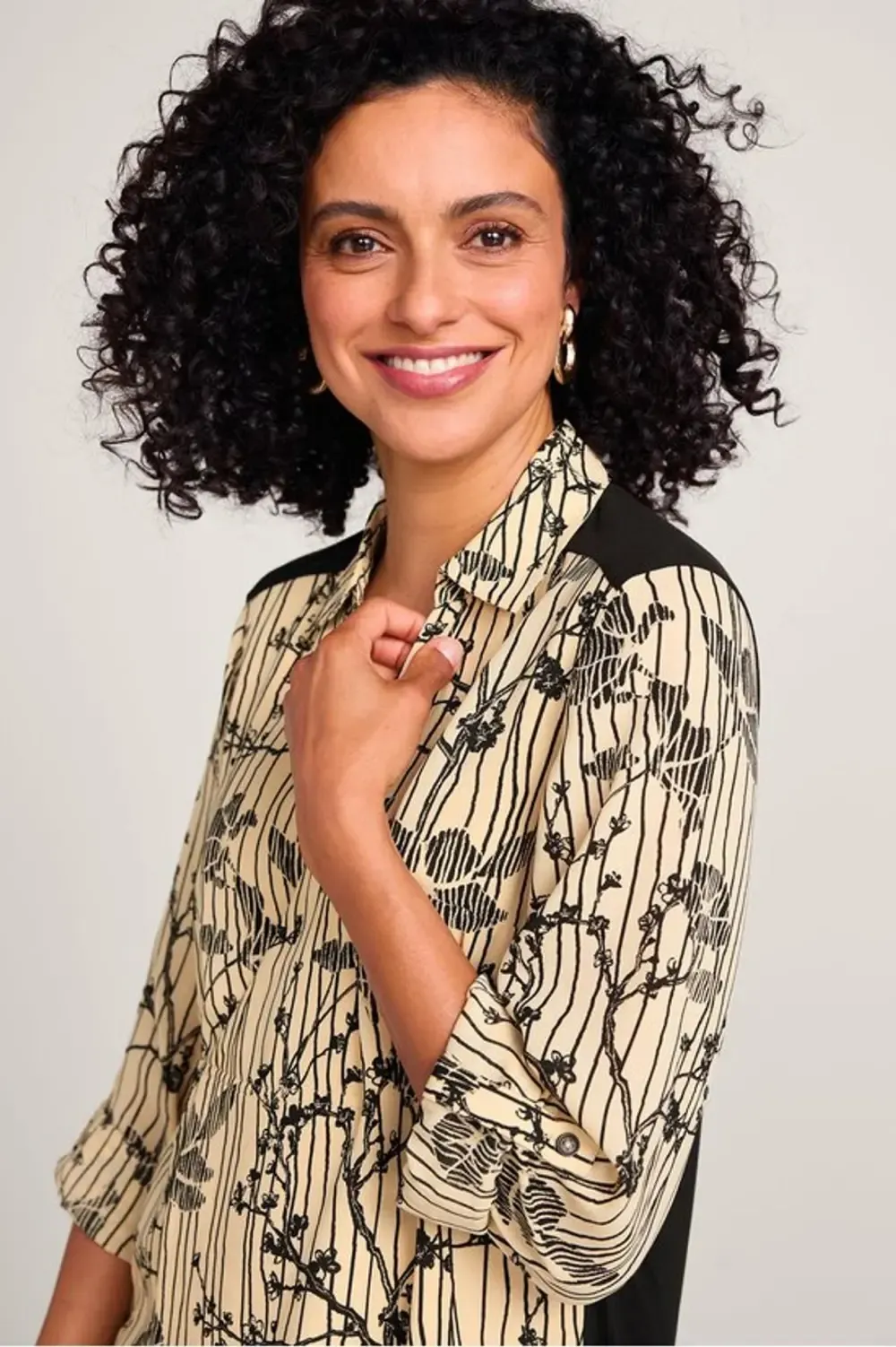 Sakura Sunrise Long Sleeve Top