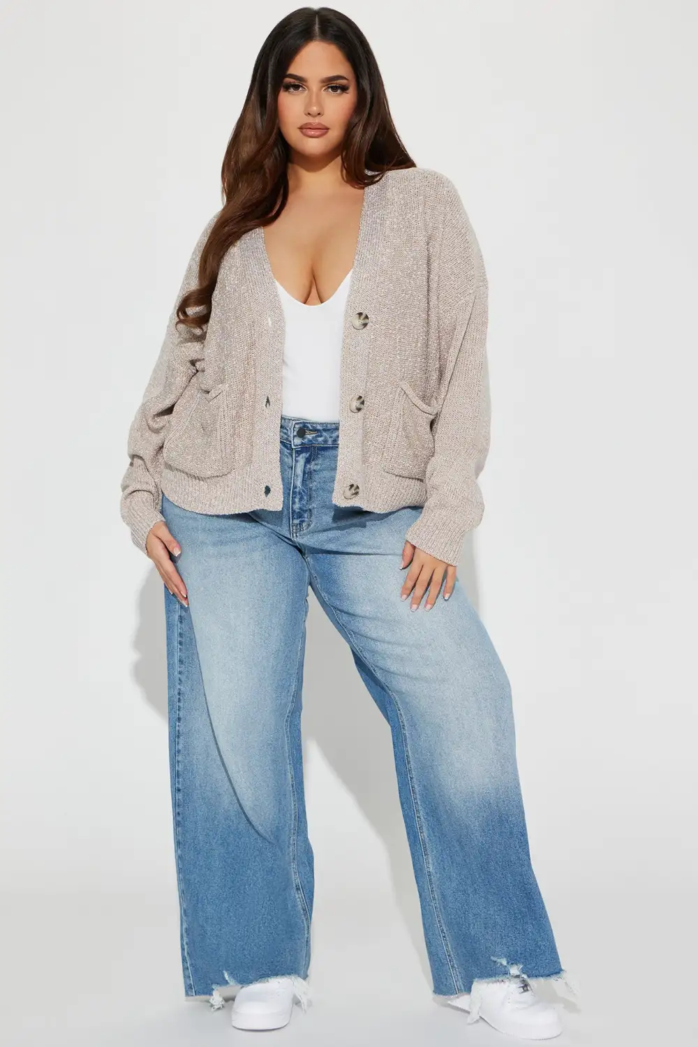 Audree Cardigan Sweater - Oatmeal
