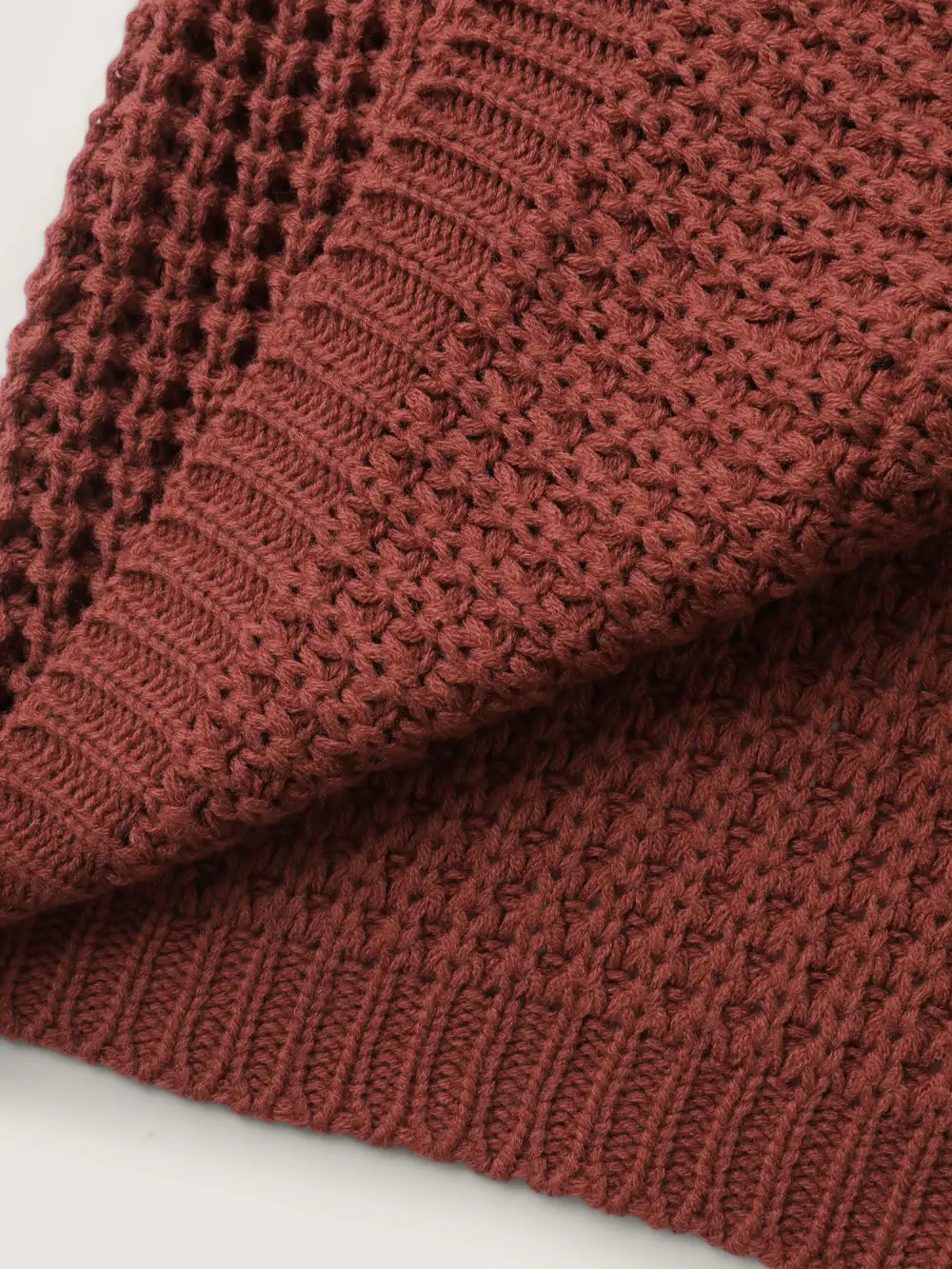 Vintage Textured Pockets Knit Cardigan