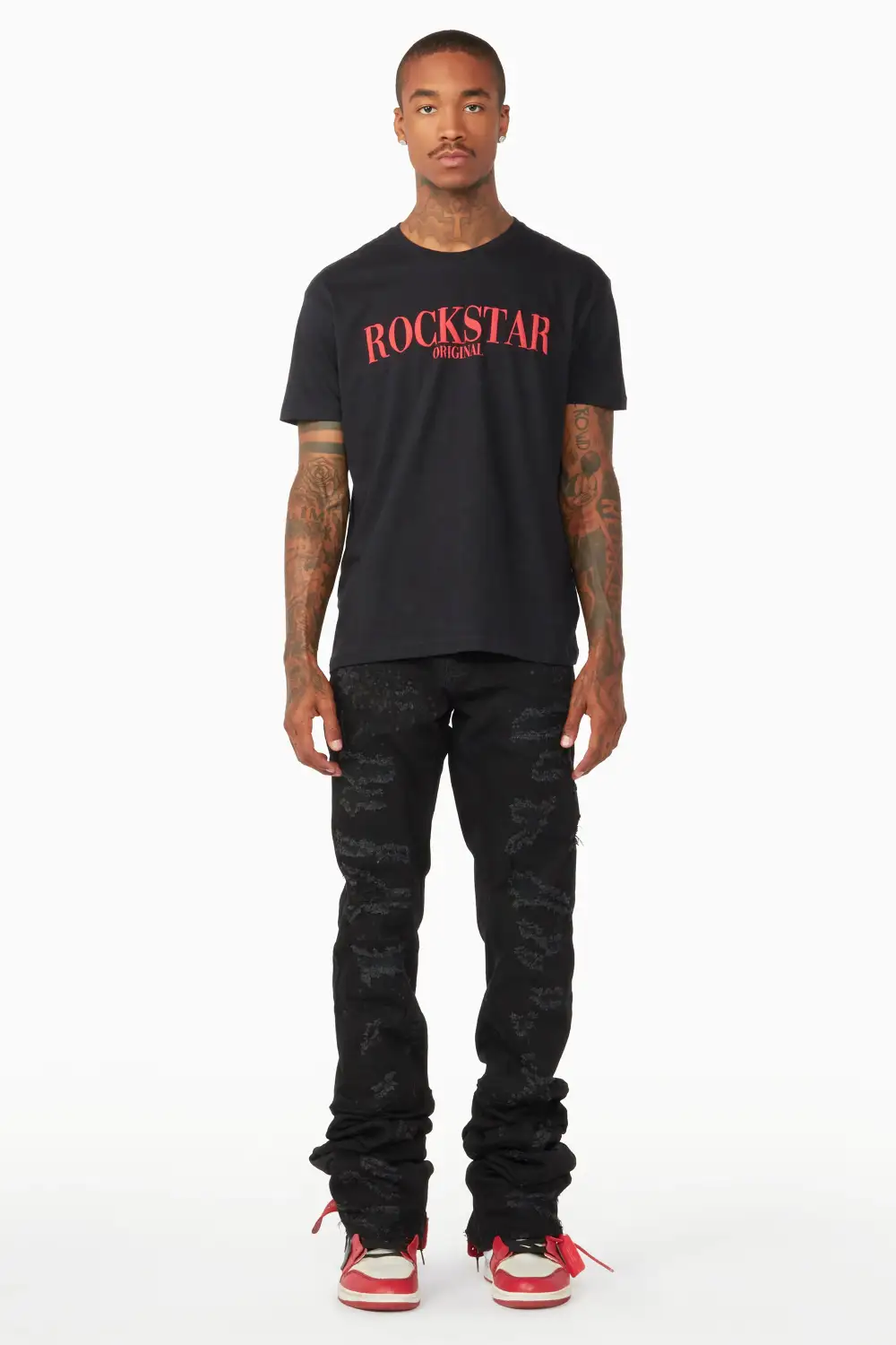 Trevi & Octavio Black/Red Super Stacked Bundle Set