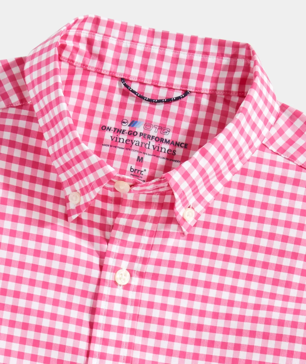 On-The-Go brrr° Gingham Shirt