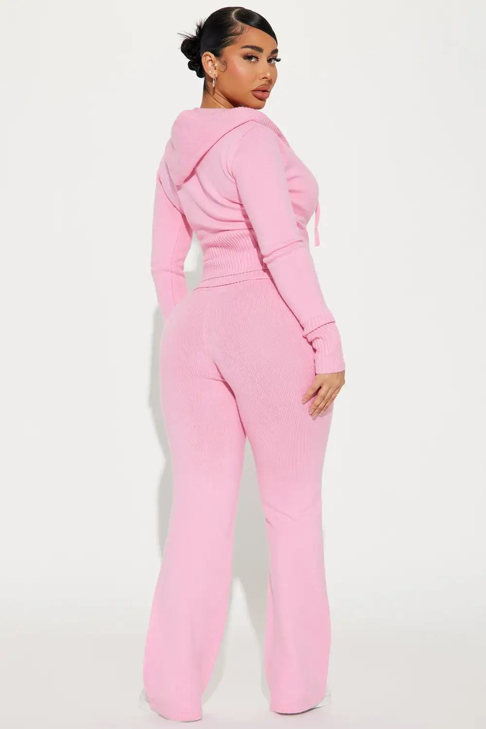 Lana Sweater Pant Set - Pink