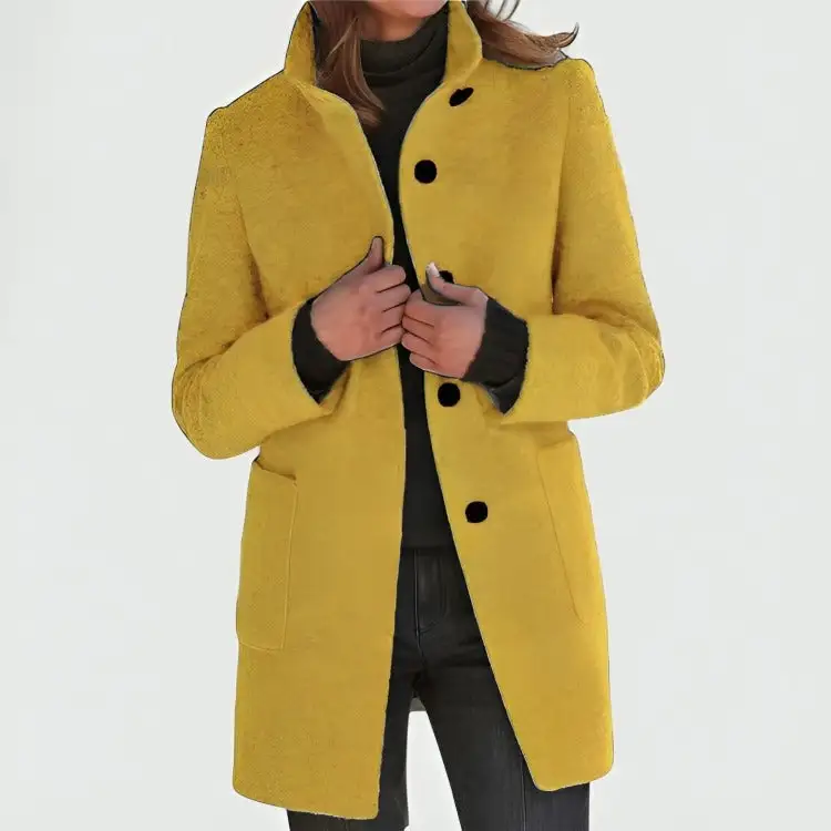 Marisse | Classic Wool Blend Coat