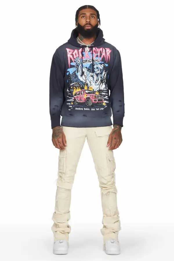 Pyro Beige Super Stacked Jean