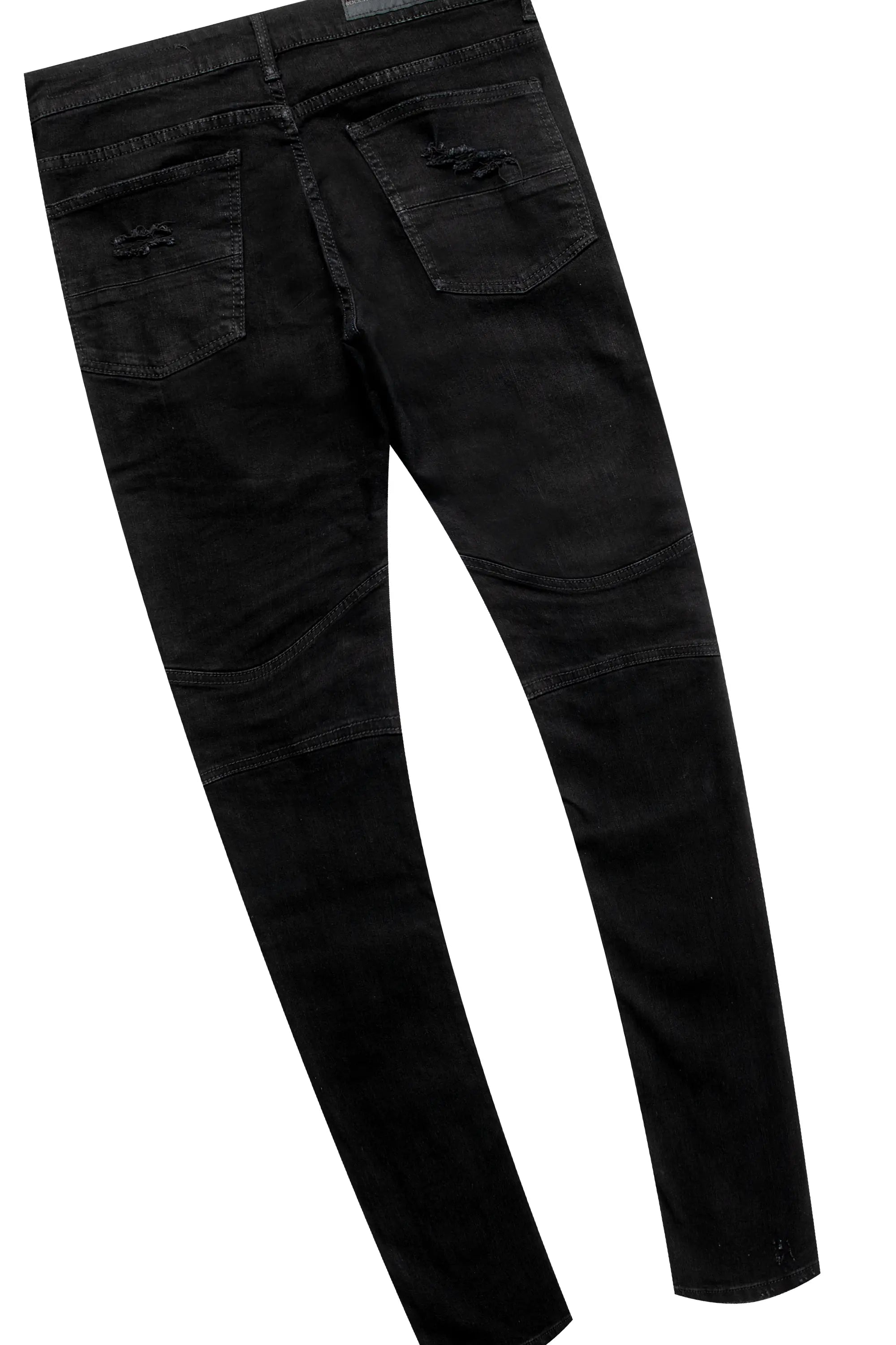 Raffer Black Hoodie & BK Biker Jean Bundle