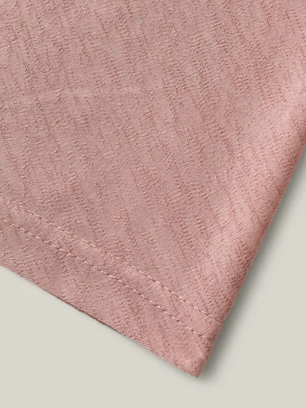 Handkerchief Hem Plain Oversized T-Shirt