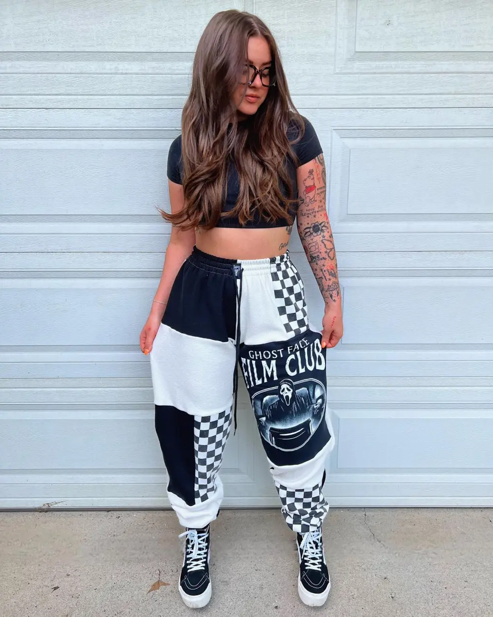 Grey sweatpants how perfect and cozy piece for your Halloween day