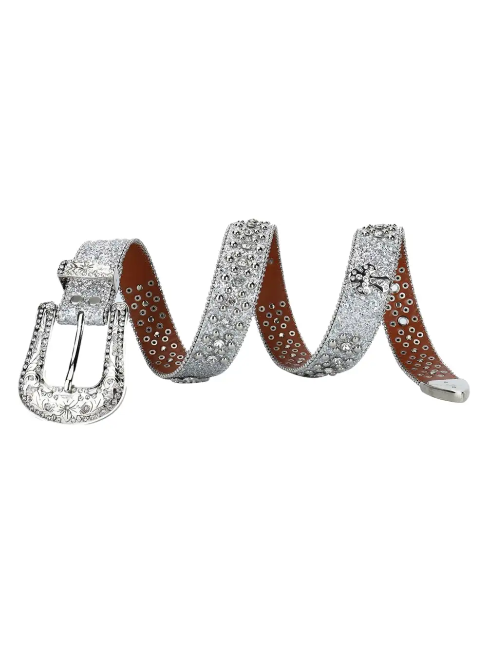 Studded Rhinestone Belt-1797