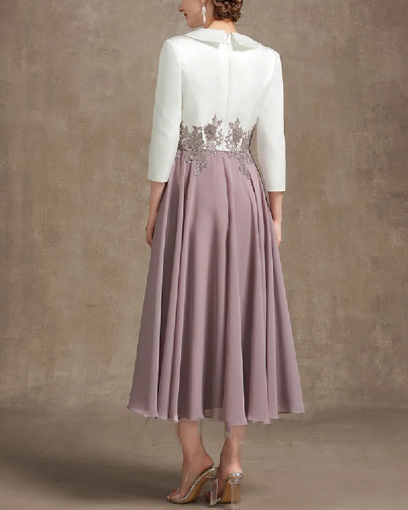 FASHION ELEGANT LACE EMBROIDERED DRESS